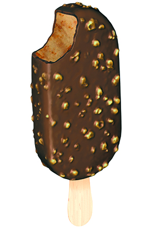 mini king chocolate peanut and caramel