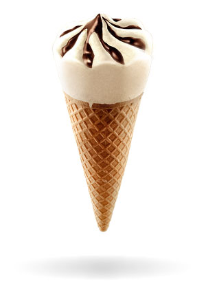 Krazy Kone Vanilla Ice Cream